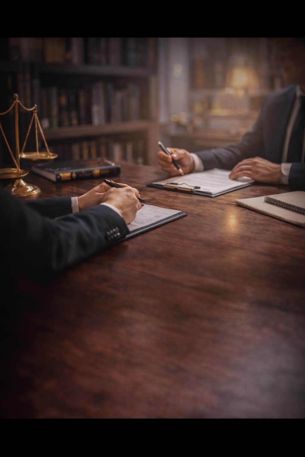 avukat ile hukuki danışmanlık görüşmesi